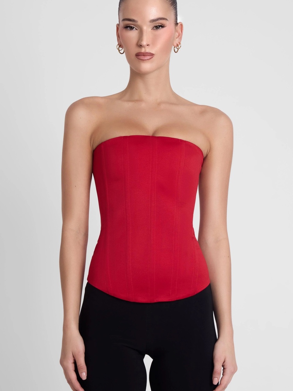LEAU sphynx corset top